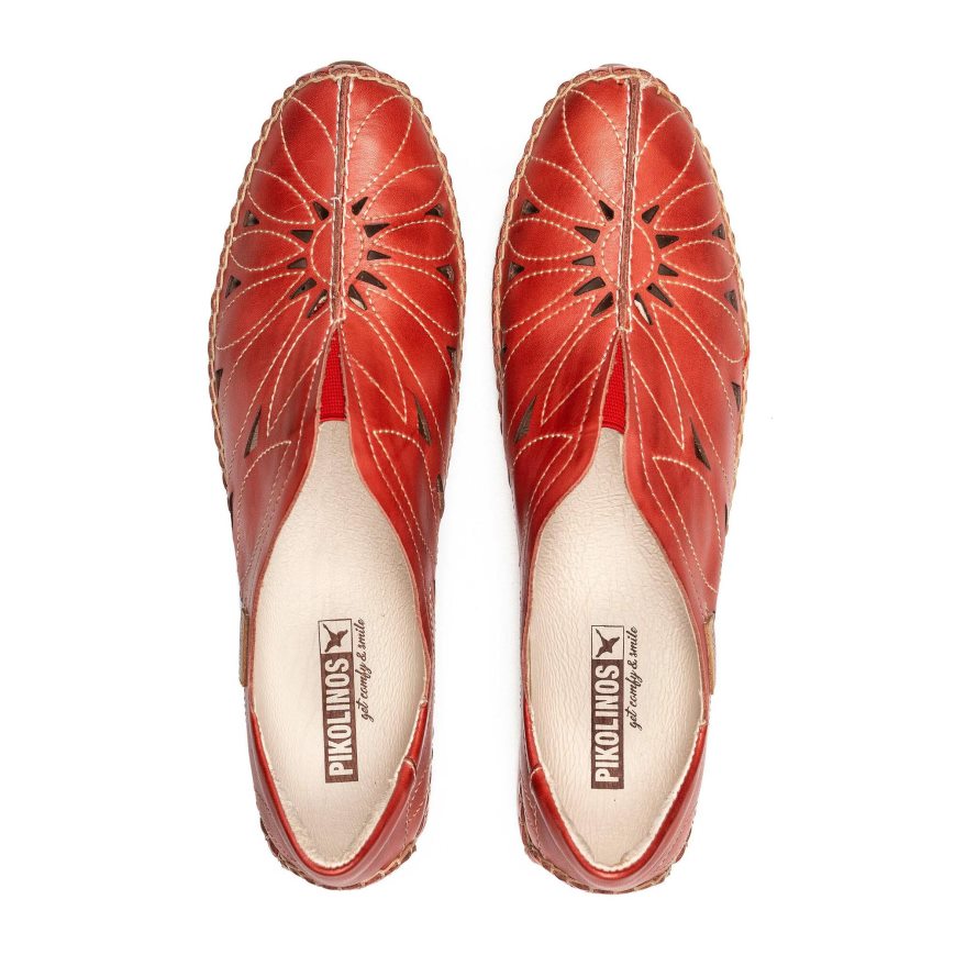 Women's Pikolinos JEREZ Moccasins Red | NZ R3815AQ